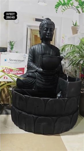 Intricately Carved Buddha Fountain – Must See Design! 🌿💧