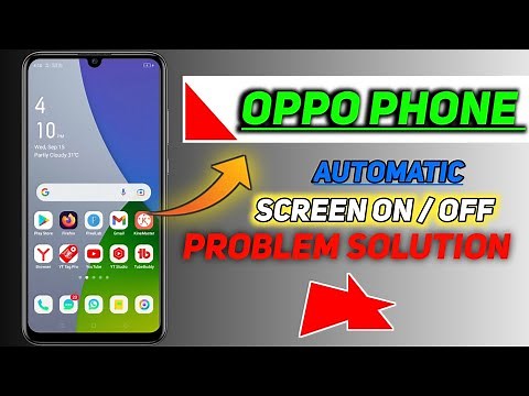 oppo series Automatic screen on/off problem solution