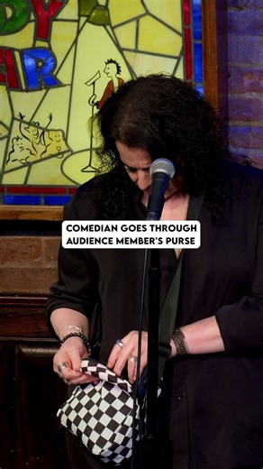 Giving Mary Poppins a run for her money. Watch Jessica Kirson's crowd work special, available now on the 800 Pound Gorilla YouTube channel | 800 Pound Gorilla Media