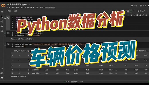 Python数据分析【车辆价格预测】