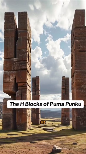 Precision stonework ancient tools cannot explain. #ForbiddenVault #PumaPunku #AncientTechnology #fyp #History | ForbiddenVault