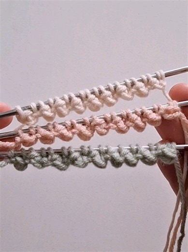 Te enseño el montaje de puntos más hermoso para tus tejidos 😍 #knitting #tutorial #tejidos