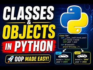 Python Classes & Objects Made Ridiculously Easy