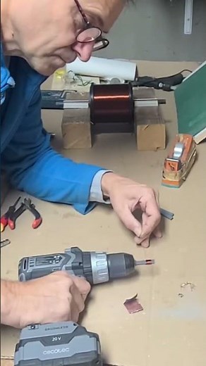 Create an Induction Coil with a Cordless Drill for Easy DIY Projects