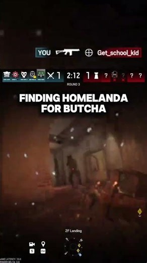 Finding Homelanda for Butcha #rainbowsixsiege #R6s #siege