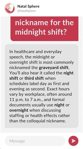 What is the nickname for the midnight shift?