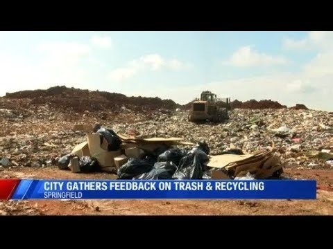 City of Springfield continues public feedback on trash and recycling services