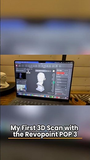 My First 3D Scan with the Revopoint Pop 3 Plus
