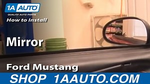 How to Replace Side View Mirrors 1999-2004 Ford Mustang