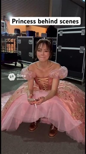 Princess behind scenes #공감썰 #영화 #촬영장 #공주 #여자심리 #유머