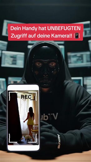 Smartphone Tipps, dein Handy hat UNBEFUGTEN Zugriff auf deine Kamera #handy #smartphone #kamera #lifehack #CapCut