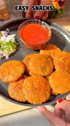 5 min easy snacks recipe | Instant aloo kachori | Potato snacks #shorts