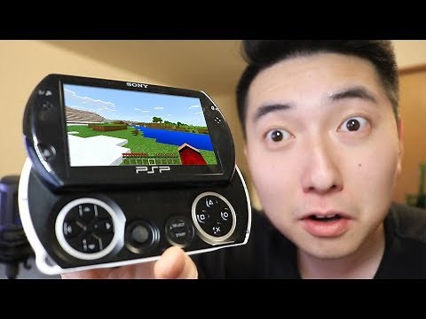 MINECRAFT PSP GO EDITION!