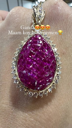 Ruby pendant #rubyred #rubyjewelry | Infinity Luxury JP