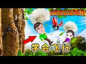 Grounded地面生存联机13：学会飞行技能！砍断蒲公英，制作出滑翔器