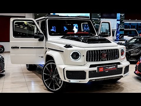 White Mercedes-AMG G63 Brabus G800 - Savage Luxury SUV in Detail!