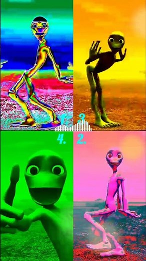 Dame tu cosita: the alien dance competition that craze over the world #dametucosita #cartoon