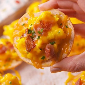 1.6M views · 6.8K reactions | Breakfast Bagel Bites are the best way...