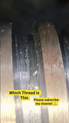 how to thread on lathe machine
