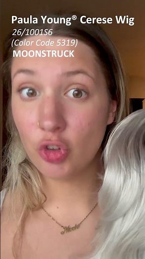 Natural Silver Synthetic Wig - Paula Young Cerese Wig Review