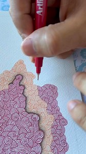 489K views · 5.6K reactions | Flowing Patterns: Fire  2025 #DaniloRReyesArt #AbstractArt #Drawing #Zentangle #Art #FBLifestyle | Danilo Rodriguez Reyes | Facebook