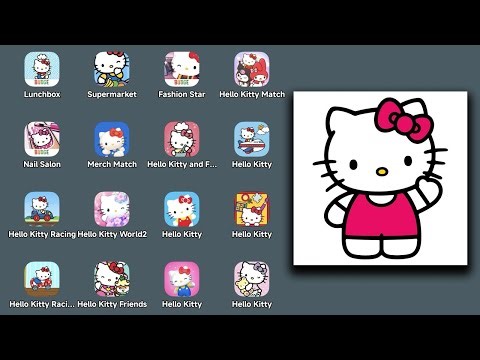 Hello Kitty Lunchbox,Hello Kitty Supermarket,Hello Kitty and Friends Happiness Parade,World II,Match