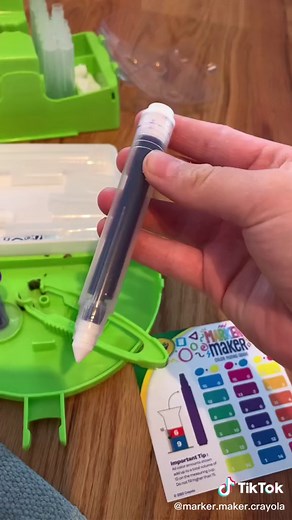 Create Your Own Purple Galaxy Markers with Crayola Marker Maker!