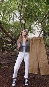 1.3K views · 18 comments | Wide leg pants don’t have to be complicated. Toad Designer Lillian’s got 3 easy tips for you:⁠ ⁠ - Pair them with a fitted top, like our baby tee, for perfectly balanced proportions.⁠ - Opt for a flowy, loose top for a relaxed, effortless vibe.⁠ - Don’t be afraid to go oversized! Layer a boxy top and either tuck it in for some shape or leave it untucked for an easy, draped look. | Toad&Co | Facebook