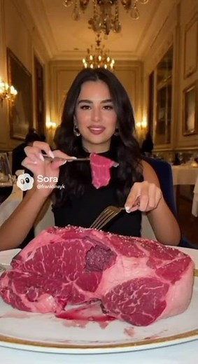 I Tried The Giant Raw Steak Challenge #food #foodie
