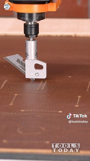 Coming in at number 1 for 2023 is cutting leather on the CNC machine using the Donek D4 Drag knife on the new Stepcraft Gen 3 D.840 CNC machin, all available on our website! The drag knife cut the leather perfectly leaving nice clean cuts, I love watching it work! - - - - - - - #TeamTOOLSTODAY - - - - - - - Drag Knife Cuts Spindle Off Feed Rate: 60ipm Plunge Rate: 30ipm Ramp/Lead in: .75 - - - - - - - #toolstoday #leatherwork #leather #makersgonnamake #cncrouter #maker #leatherworking