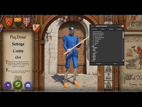 How make fully custom loadouts in Half-Sword play test