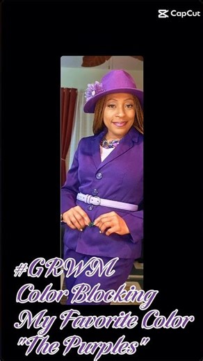 Color Block Week inFull Effect with Purple