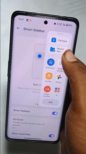 how to use file dock in oneplus #shorts #techysanjay