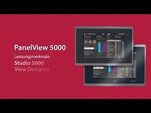 Einführungsvideo zu den Grafikterminals der PanelView 5000-Familie