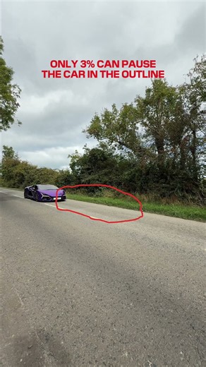 Only 3% Can Pause The Car In The Outline