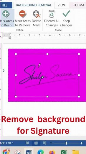 How to Remove Background from a Signature in 30 Seconds | Transparent Signature for Documents