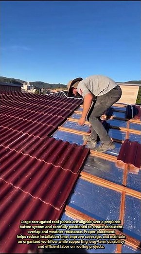 Installing Roof Panels Like a Pro? Speed and Precision Will Surprise You!