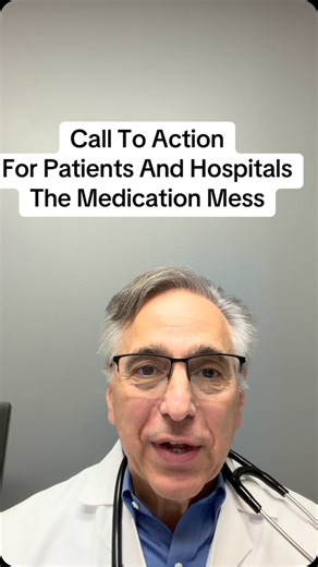 4.7K views · 158 reactions | The hospital discharge medication mess. It can be confusing, an inconvenience,or harmful. #health #hospital #medicine #drugs | Evan Levine | Facebook