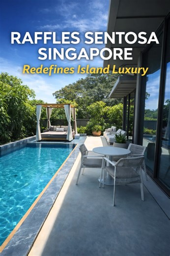 Raffles Sentosa Singapore redefines island luxury