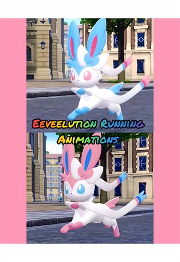 💕𝗘𝗲𝘃𝗲𝗲𝗹𝘂𝘁𝗶𝗼𝗻 𝗥𝘂𝗻𝗻𝗶𝗻𝗴 𝗔𝗻𝗶𝗺𝗮𝘁𝗶𝗼𝗻𝘀💕 The Running animations of Eevee and the Eeveelutions are so adorable, beautiful but the collest for me is Umbreon and Sylveon is the prettiest ever. Idk but Glaceon looks so silly when she runs haha but still cute💖 #fyp #shinypokemon #pokemonlegendsza #eevee #eeveelution
