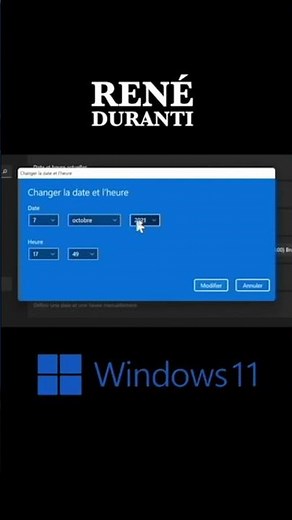 Comment mettre à l heure et à jour Windows 11
