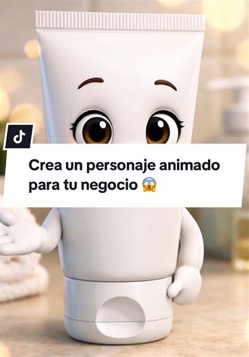 Crea un personaje animado para tu negocio