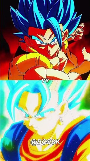 GOGETA VS VEGETTO (ALL FORMS) #shorts