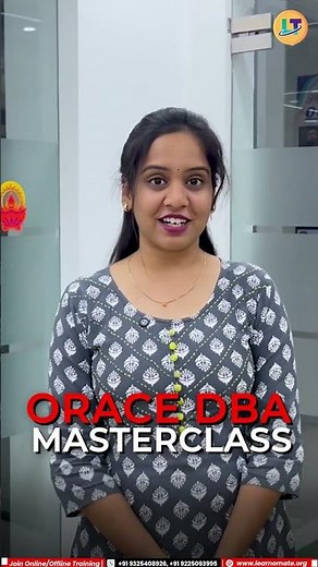 Learn oracle DBA At Just 1Rs | Learnomate technologies