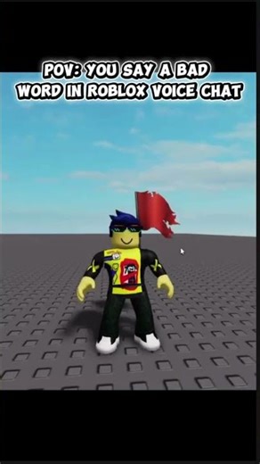 When u swear on vc🤣 #foryou #roblox #memes #funny