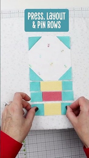 Free Quilt Block Pattern - "Brilliant Idea" 6 inch Quilt Block by Tara Reed
