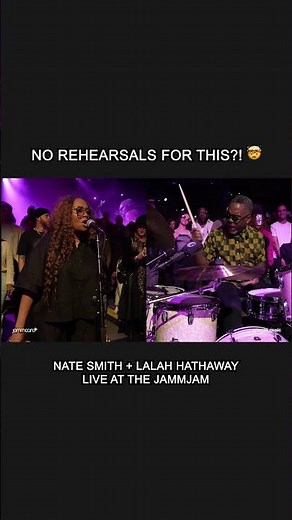 ‪@natesmithdrumsofficial‬ and ‪@TVLalah‬ perform "AUTOMATIC" LIVE at the #JammJam