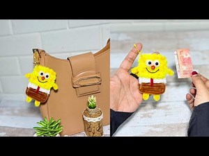 Spongebob Keychain Making With Fuzzy Wire