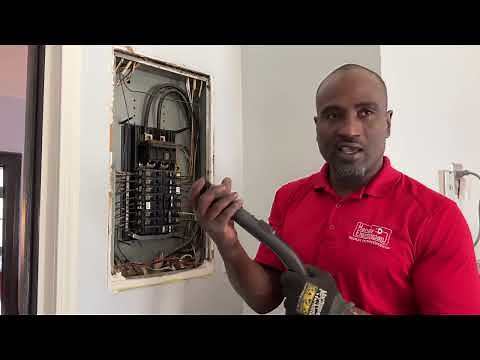 Remove dust/debris from your electrical panel