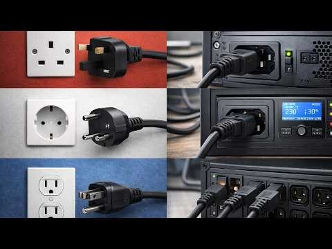 IEC-кабелі та силові шнури живлення: як вибрати “правильний” і не зіпсувати ні техніку, ні нерви